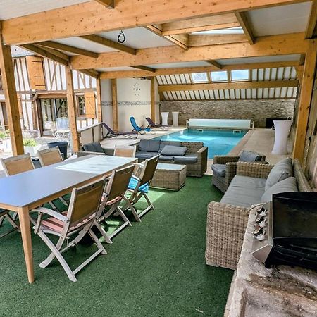 Maison Calme 14 Personnes, Piscine, Jardin Et Parking Buchères المظهر الخارجي الصورة